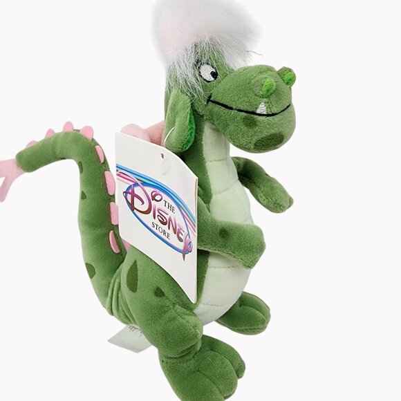Disney Store Mini Bean Bag Elliott 8" Plush Petes Dragon New With Tags - Picture 1 of 4